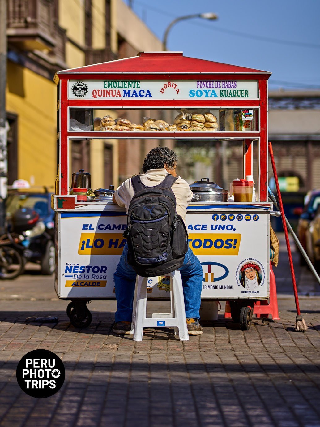 Lima city centre streets peru photo trips