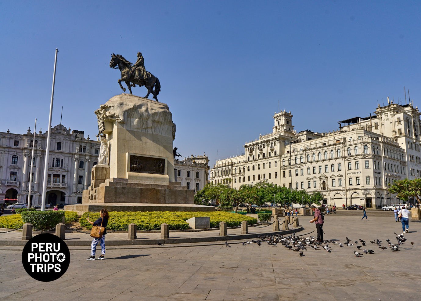 Lima city centre streets peru photo trips