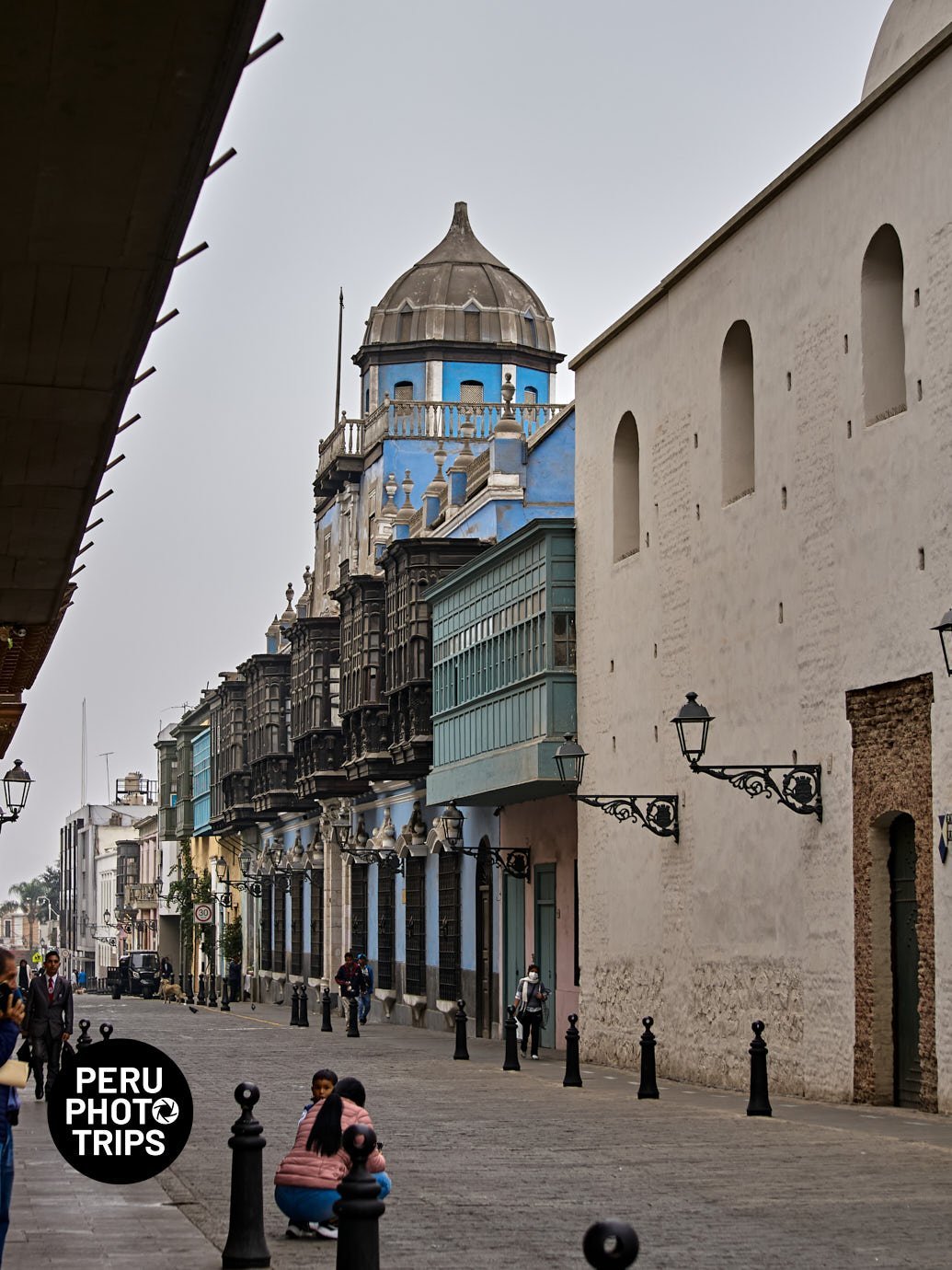 Lima city centre streets peru photo trips