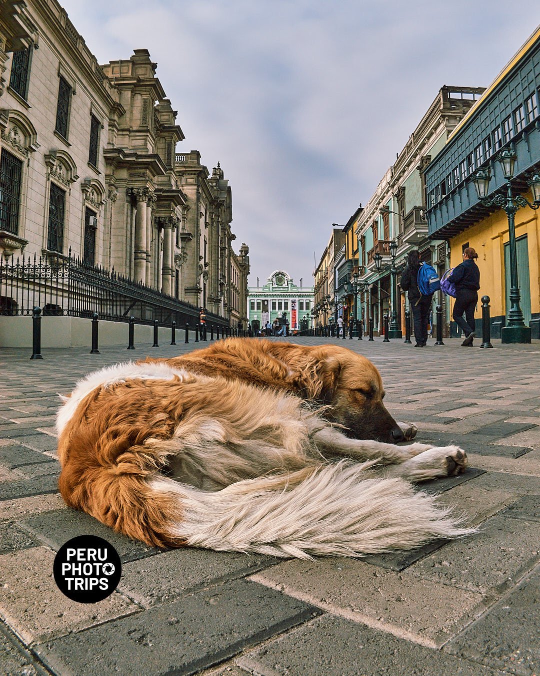 Lima city centre streets peru photo trips