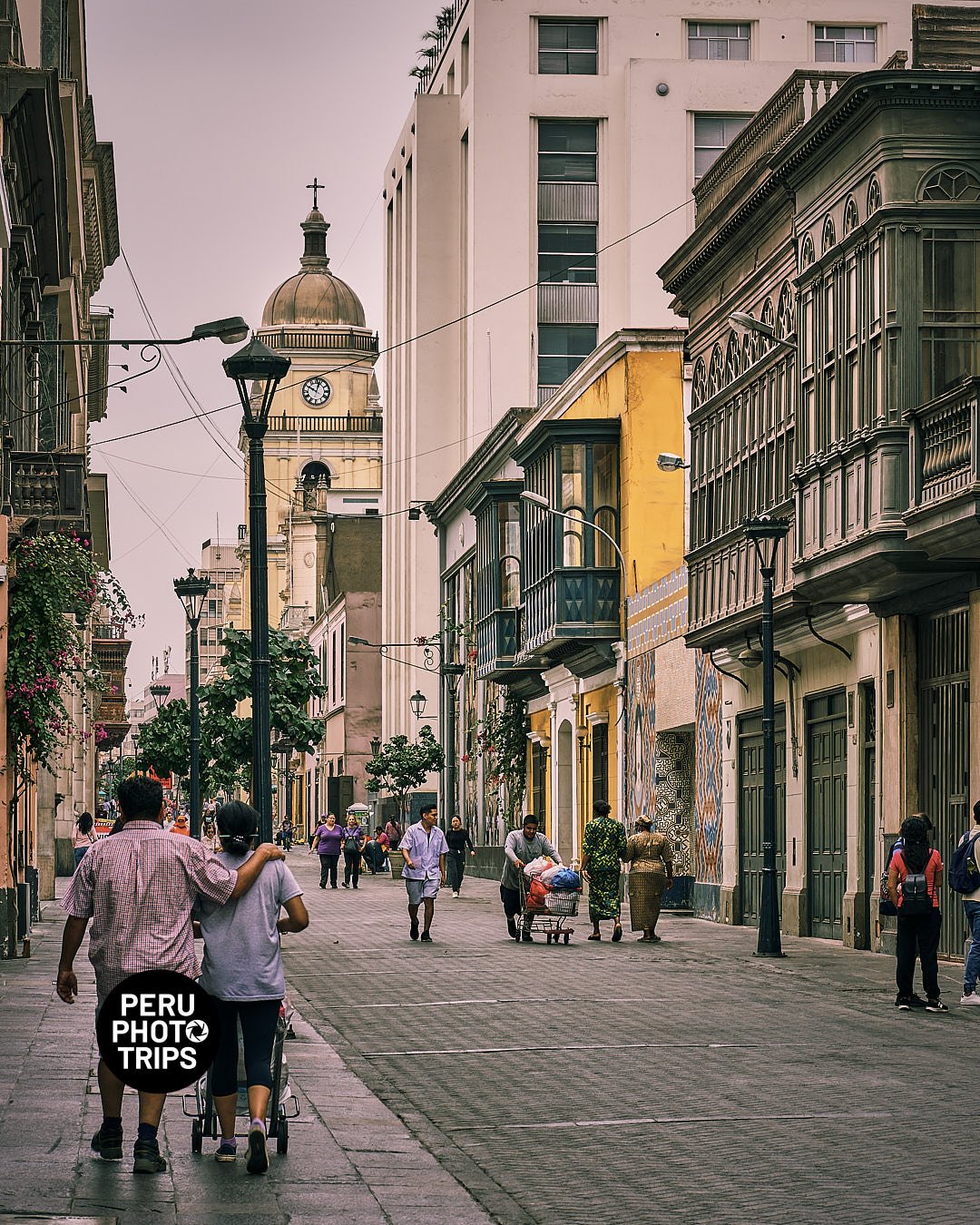 Lima city centre peru photo trips